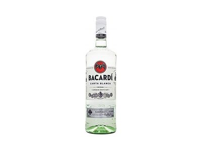 Rum Bacardi Superior Carta Blanca Garrafa 980ml