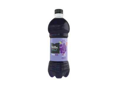 Suco Bebida Adocada Uva Del Valle Frut Garrafa 450ml