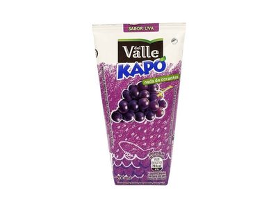 Suco Adocado Uva Del Valle Kapo Caixa 200ml