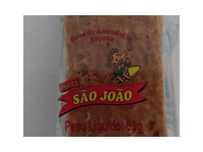 Doce Sao Joao Amendoim 85g Unidade