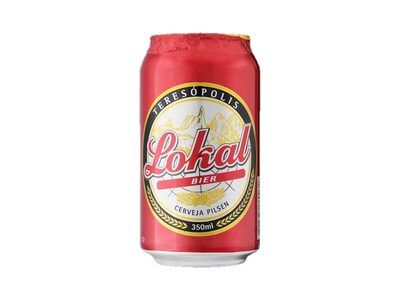 Cerveja Lokal Pilsen Lata 350ml